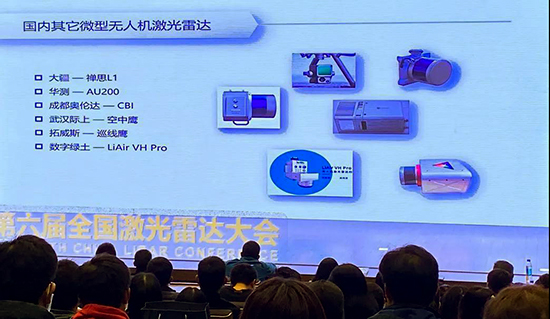 國內微型無人機激光雷達